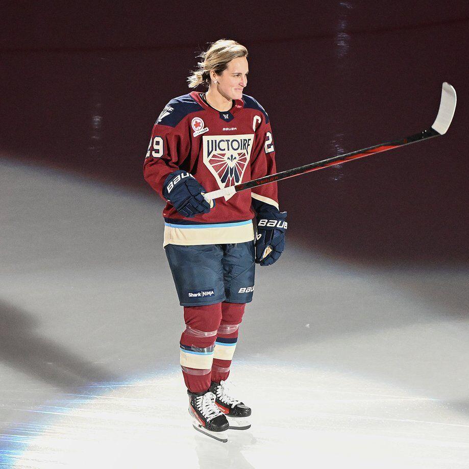 Big crowds on PWHL tour 'a privilege' for Montreal Victoire star Poulin